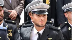 الشهيد أسعد الكفارنة من عناصر الشرطة في غزة- إكس
