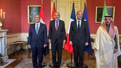 وزراء خارجية الاردن وفرنسا والسعودية ومصر - الخارجية الاردنية اكس