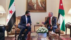 الشرع وملك الأردن - سانا