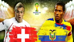 البرازيل  مونديال 2014  تشكيلة  سويسرا  الإكوادور