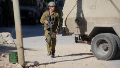 الجيش الإسرائيلي ينظم دوريات في مدينة الخليل - الجيش الإسرائيلي ينظم دوريات في مدينة الخليل (5)