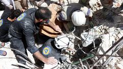 قتل 36 شخصاً في حلب بالبراميل المتفجرة - قتل 36 شخصاً في حلب بالبراميل المتفجرة (1)