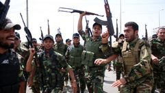 استعراض عسكري لمليشيا الصدر في بغداد