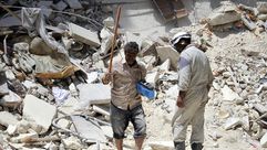 حلب البراميل المتفجرة دمار سوريا - الأناضول