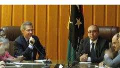 المبعوث الدولي إلى ليبيا برناردينو ليون يجتمع بالمجلس المحلي في مصراتة 22-6-2015