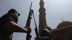 مسجد - قوات الأمن الشرطة في مصر