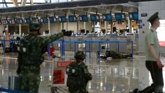 تفجير في مطار شنغهاي- أ ف ب