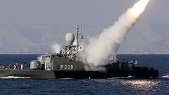 سفن حربية إيرانية- أ ف ب