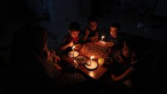 كهرباء غزة- ا ف ب