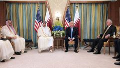 قطر ترامب تميم أ ف ب