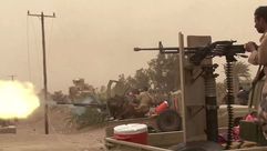 القوات الموالية للإمارات خلال هجومها على مطار الحديدة- جيتي