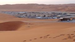 حقل الشيبة لإنتاج النفط في السعودية - جيتي