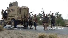 الحديدة الحوثي يستولي على آليات للتحالف العربي قناة المسيرة الحوثية