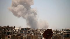 قصف درعا- جيتي