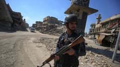 الشرطة العراقية في الموصل- جيتي