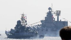 سفينة حربية روسية- جيتي