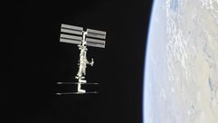 صورة وزعتها ناسا في 4 تشرين الثاني/نوفمبر 2018 لمحطة الفضاء الدولية التقطها افراد طاقم مركبة سويوز.