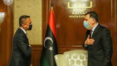 السراج ووزير خارجية إيطاليا- المكتب الإعلامي للرئاسة الليبية