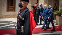 عباس وملك الأردن- الديوان الملكي