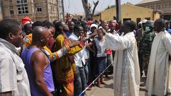 نيجيريا هجوم كنيسة - تويتر