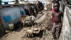 مخيم ملكال للنازحين دولة جنوب السودان- جيتي