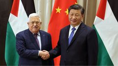 عباس والرئيس الصيني خلال زيارة الأخير للرياض- وفا