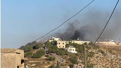 المستوطنون يهاجمون قرية جالود في نابلس- تويتر