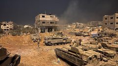 دبابات إسرائيلية في غزة.. الأناضول