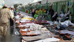 المئات من جثث الحجاج الذين قضوا في التدافع عام 2015- جيتي