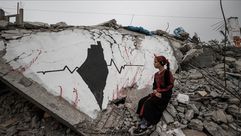 غزة خان يونس دمار - الاناضول