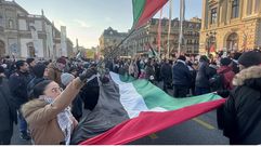 مظاهرات في جينيف لصالح فلسطين.. الأناضول