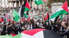 مظاهرات في جامعات بريطانية نصرة لفلسطين.. الأناضول