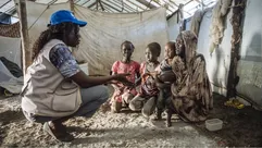 لاجئون سودانيون.. منظمة الهجرة الدولية