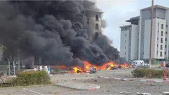 سقوط صاروخ ايراني - اكس
