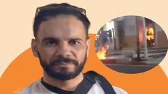 ناشط حقوقي جزائري يحترق.. إكس
