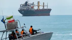 القوات الإيرانية في مضيق هرمز- جيتي