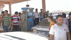 شح البنزين يسبب أزمة في إقليم كردستان العراق - أرشيفية