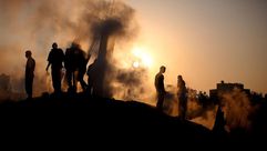 إصابة 22 فلسطينيا في غارات مكثفة على غزة - إصابة 22 فلسطينيا في غارات مكثفة على غزة (19)
