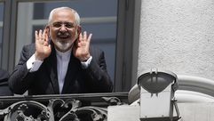 وزير الخارجية الإيراني جواد ظريف في فيينا - أ ف ب