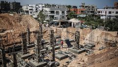 بناء تشييد غزة إعمار - الأناضول
