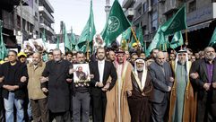 مسيرة ل جماعة الإخوان المسلمين في الأردن في عمان - أ ف ب