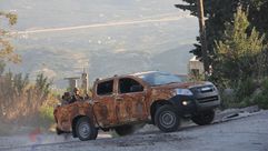 عناصر من الثوار يتوجهون للقتال على محور قلعة شلف - جبل الأكراد - ريف اللاذقية سوريا - عربي21