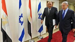 وزير خارجة مصر سامح شكري - رئيس وزراء إسرائيل بنيامين نتنياهو - تل أبيب -10-7-2016