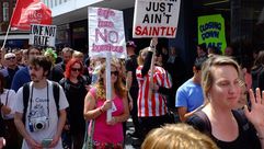 مظاهرات ضد العنصرية في بريطانيا