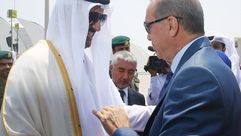 أردوغان وأمير قطر- الأناضول