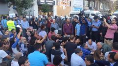 أجهزة امن السلطة تمنع تظاهرة في رام الله- تويتر
