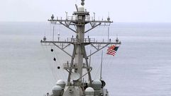 مدمرة أمريمية USS Benfold - جيتي