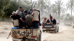 قوات حفتر  ليبيا  الزاوية  طرابلس- جيتي