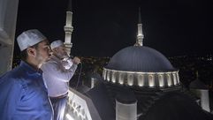 مساجد تركيا مسجد تركي أذان مؤذن - الأناضول