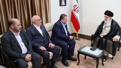 وفد حماس في طهران- وكالة تسنيم الإيرانية